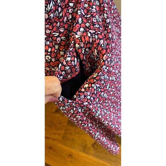 Gap Dress Plus Size XL Sleeveless Drawstring Waist Pockets Lined Flowy Cool - Picture 5 of 12